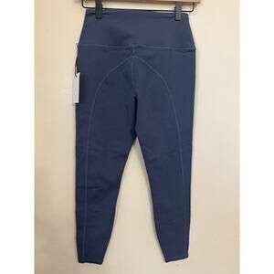 NWT Made for Italic Blue High Rise Leggings Size S Stretch Athletic